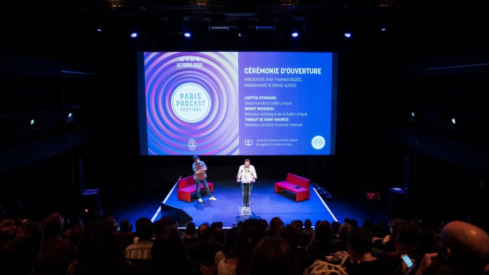 3e édition Paris Podcast Festival, un événement organisé par Les Ecouteurs