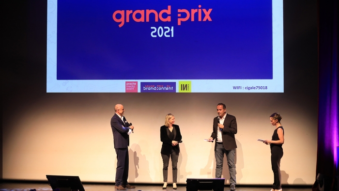 12e Grand Prix du Brand Content 2021, un événement organisé par Prache Media Event le 29 juin à la Cigale