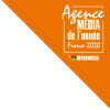 Logo Prix de l'Agence Média de l'Année 2020