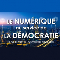 Séminaire numérique au service de la démocratie logo