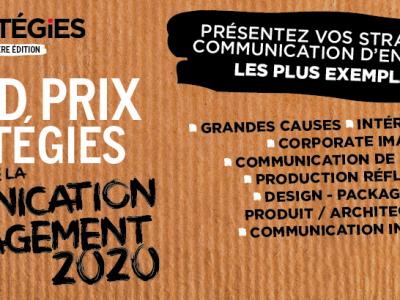 Événement Grand Prix Stratégies de la communication d'engagement 2020, organisé par Stratégies