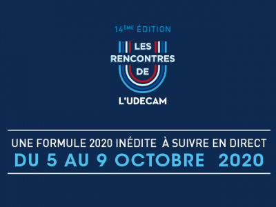 14e Rencontres de l'Udecam, une formule inédite à suivre en direct du 5 au 9 octobre 2020