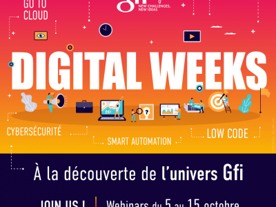 Gfi Digital Weeks , organisé par gfi du 5 au 15 octobre 2020