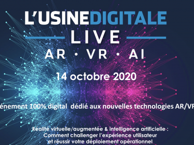 UD Live 2020 organisé par L'Usine Digitale le 14 octobre 2020 
