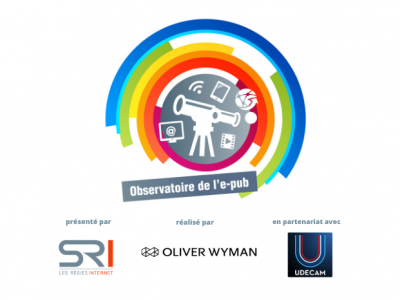 Bannière de la 22e édition de l'Observatoire de l'e-pub - SRI, un événement organisé le 2 février