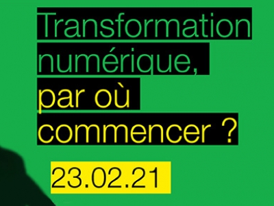 Transformation numérique, par où commencer ?, un webinaire organisé par Nicéphore le 23 février 2021