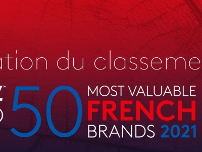 BrandZ Top50 France 2021, organisé par Kantar le 6 avril