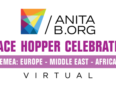 Grace Hopper Celebration EMEA, du 25 au 27 mai 2021