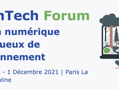 GreenTech Forum 2021 le 30 novembre et 1er décembre 2021