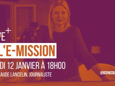L'E-MISSION : Aude Ancelin, l'indépendance des médias