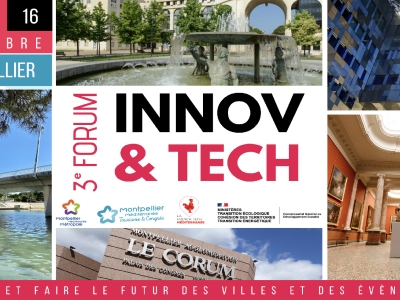 Forum Innov & Tech : Penser et faire le futur des villes et des événements