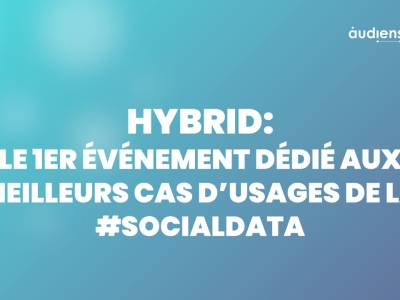 Hybrid, le 1er événement dédié aux meilleurs cas d'usages de la Social Data
