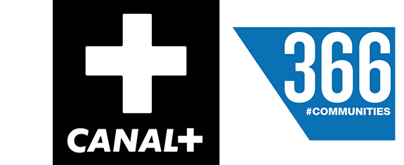 Logo Canal + et 366 - GP médias CB News