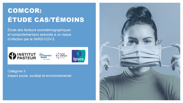 IPSOS et l’Institut Pasteur, en collaboration avec la Caisse Nationale d’Assurance Maladie, Santé publique France pour le projet « COMCOR ».