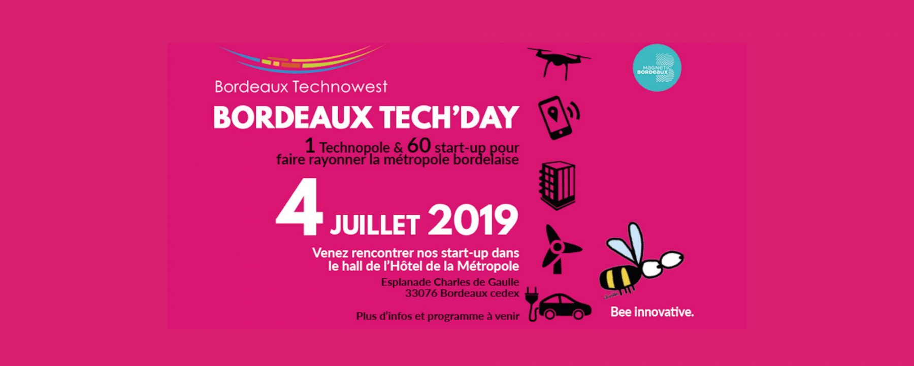 Bordeaux Tech'Day 2019 banner