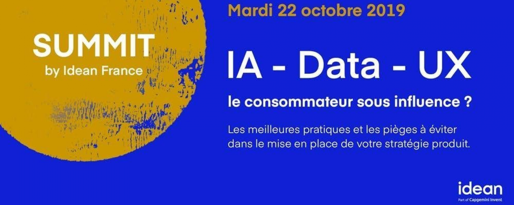 Bannière Summit IA/Data/UX