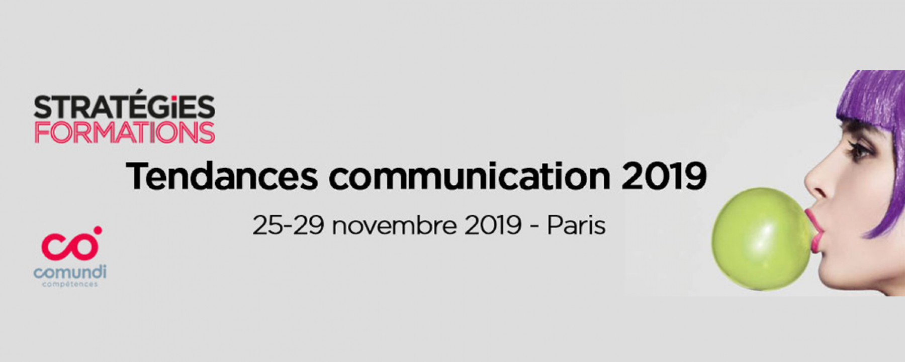 Bannière Tendances Communication 2020