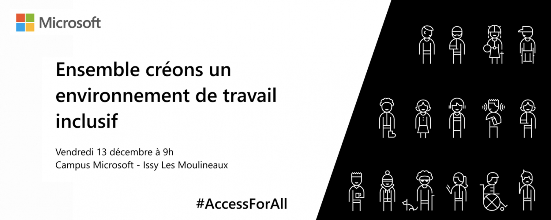 Conférence Accessibilité Microsoft 365 - inclusion dans le monde du travail