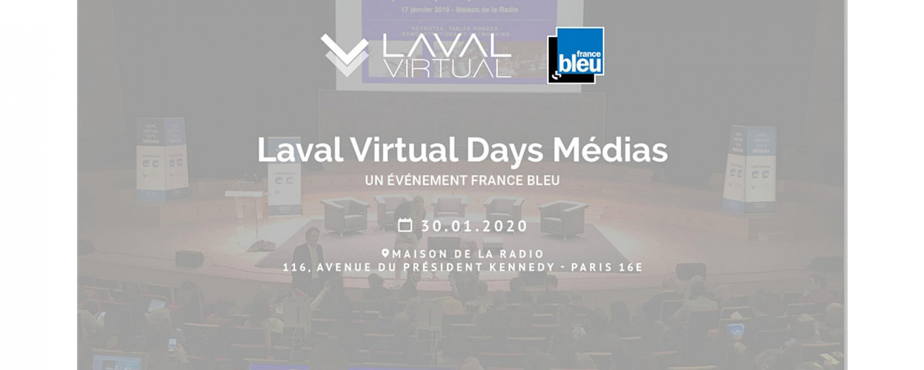 Bannière Laval Virtual Days Médias