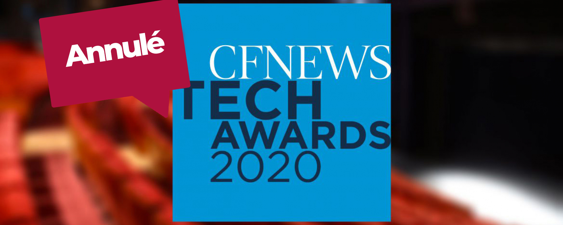 Remise de prix CF NEWS Tech Awards 2020, le 16 mars 2020 au Forum des Images Paris, organisé par CF NEWS