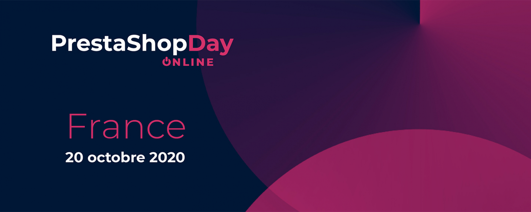 Salon Prestashop Day Online 2020, organisé par Prestashop, le 20 octobre 