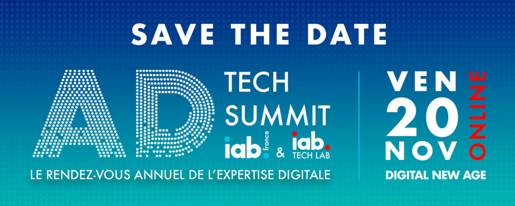 ADTech Summit 2020, un événement organisé par l'IAB le 20 novembre