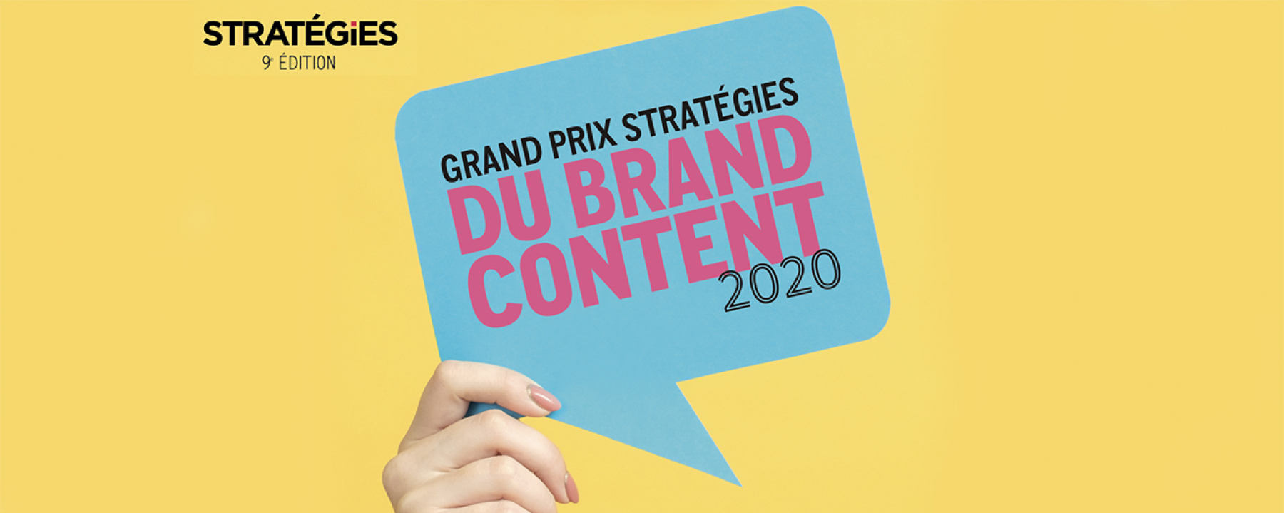 9e édition du Grand Prix Stratégies du Brand Content, un événement organisé par Stratégies le 3 novembre