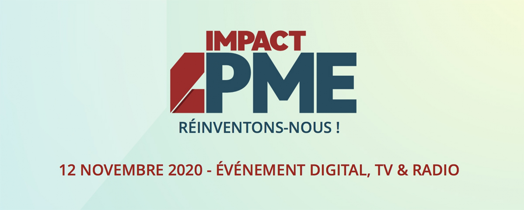 Impact PME - Reinventons-nous !, un événement organisé par BFM Business et CPME le 12 novembre