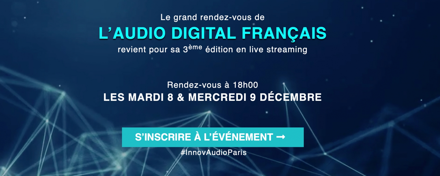 Innov'Audio Paris 2020, événement organisé par ACPM le mercredi 9 décembre 