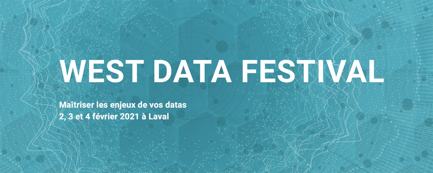 West Data Festival 2021, un événement organisé par Laval Mayenne Technopole du 2 au 4 février 2021