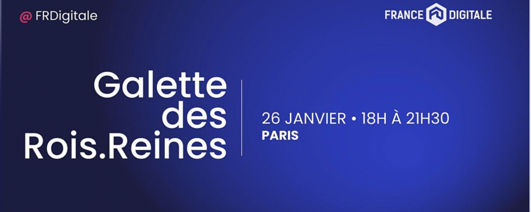 Galette des rois.reines 2021 by France Digitale le 26 janvier