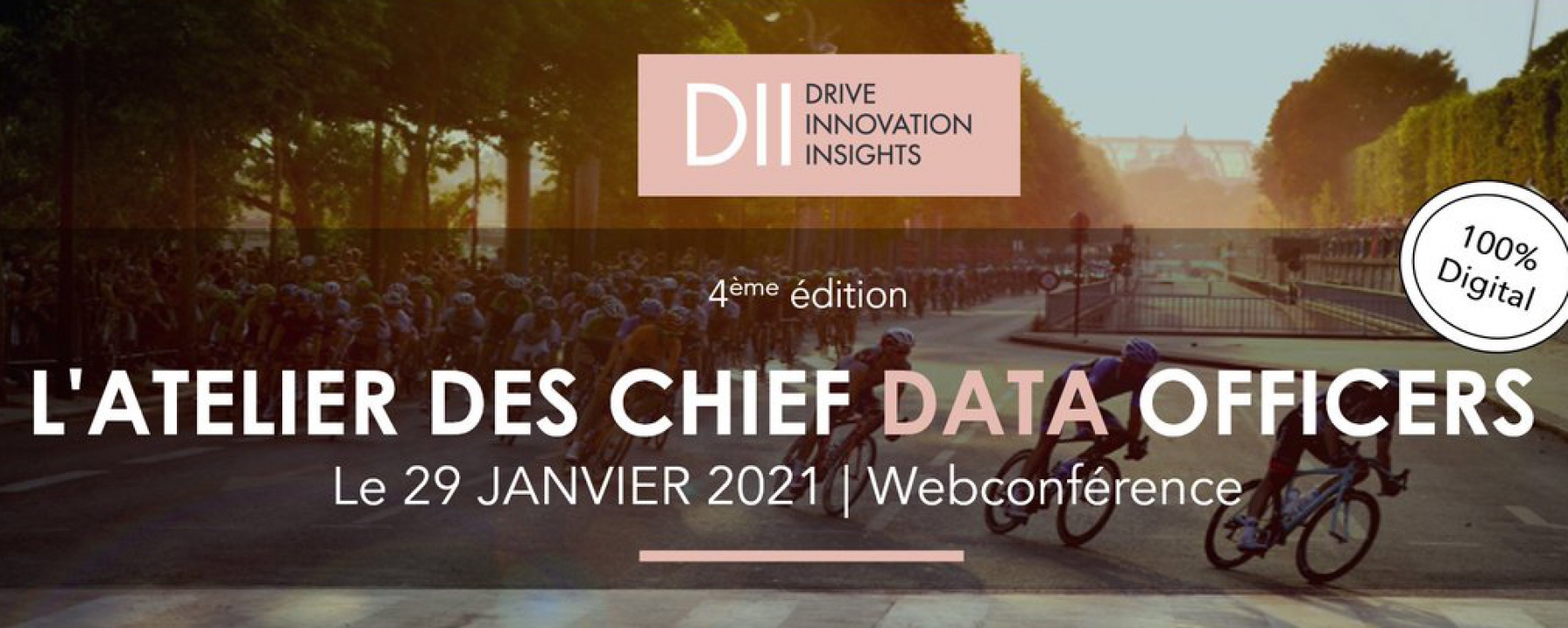 L’atelier des Chief Data Officers, un événement organisé par DII le 29 janvier 2021