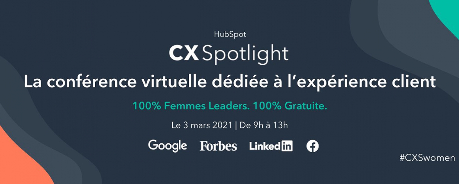 CX Spotlight 2021, une conférence en ligne organisée par Hubspot le 3 mars