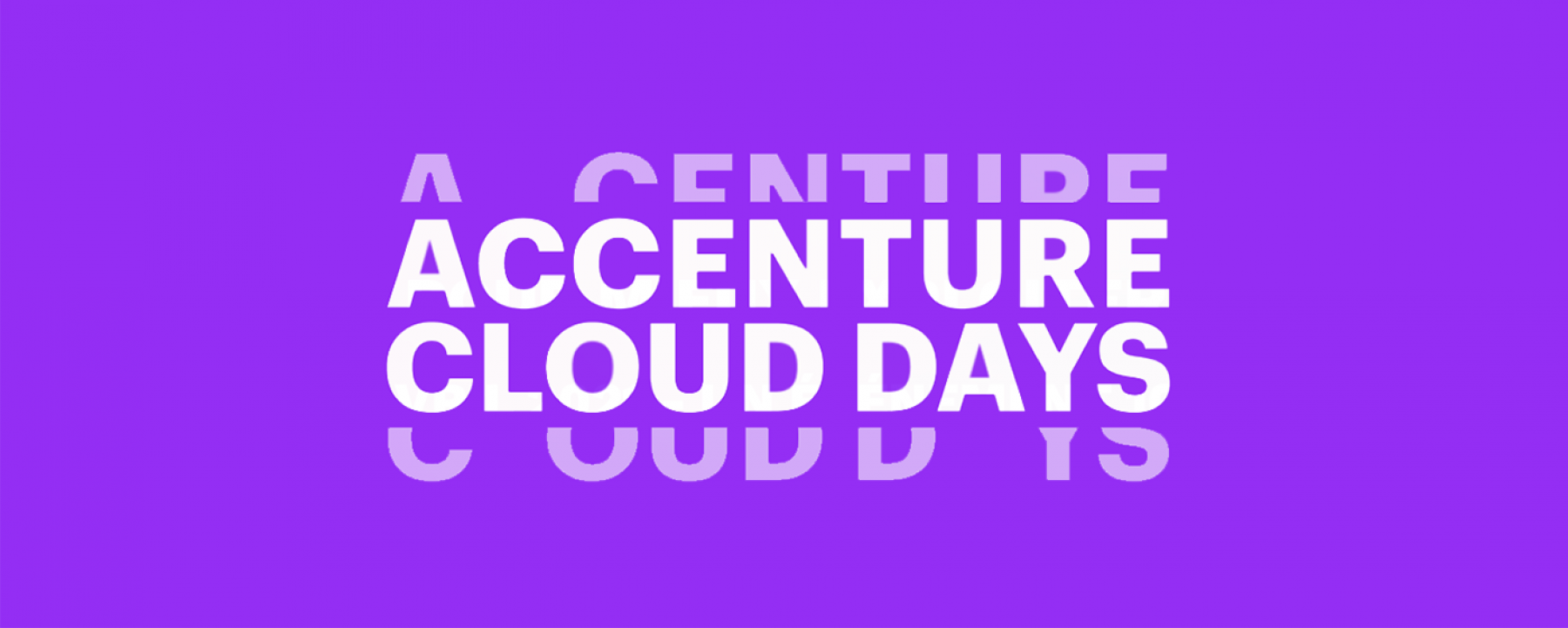 Accenture cloud days, du 14 au 15 avril