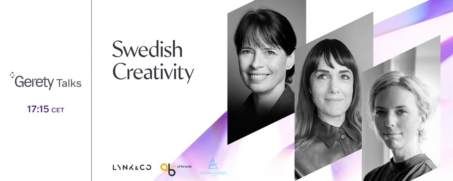 Gerety Talks : Swedish Creativity, le 27 avril 