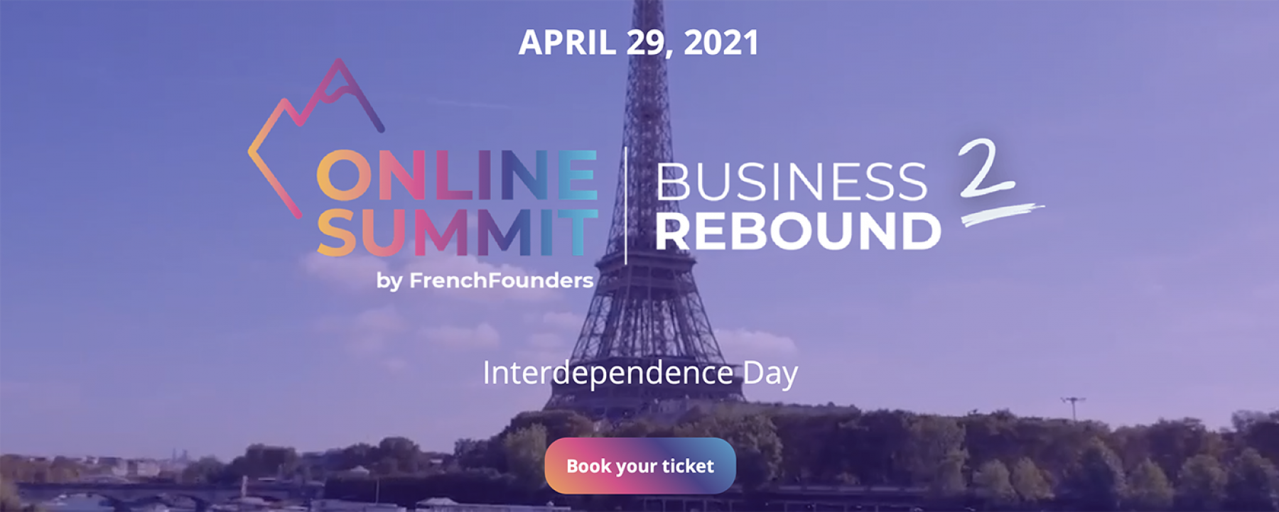 Online Summit : Business Rebound 2, organisé par FrenchFounders le 29 avril 2021