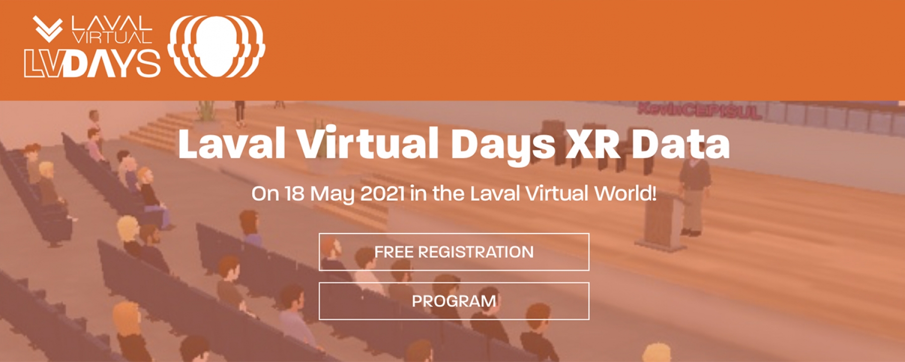 Laval Virtual Days XR Data, organisé par Laval Virtual le 18 mai