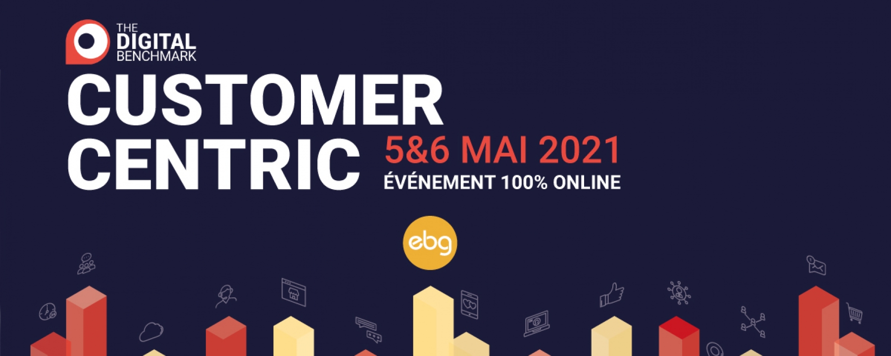Digital Benchmark - Customer Centric, organisé par EBG les 5 et 6 mai 2021