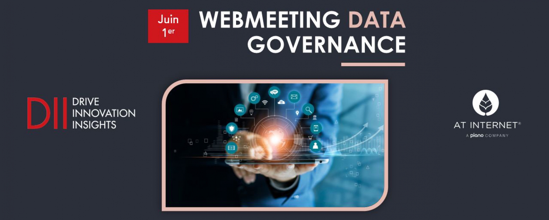 Webmeeting Data Governance, par DII le 1er juin