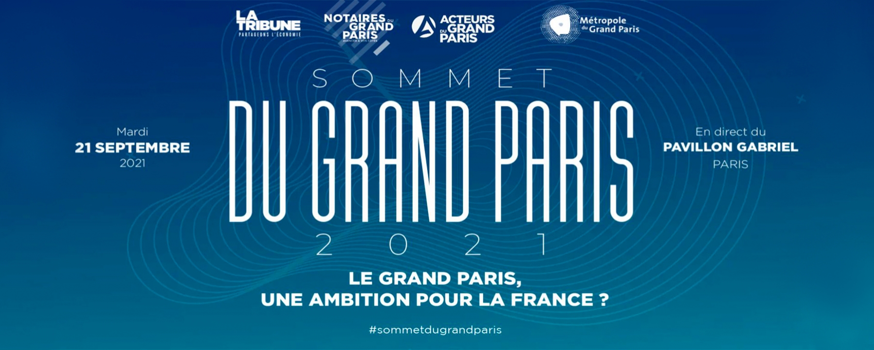Sommet du Grand Paris 21 septembre 2021