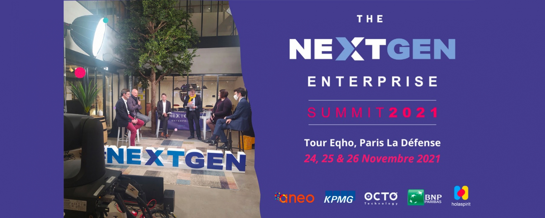 The NextGen Enterprise Summit du 24 au 26 novembre 2021