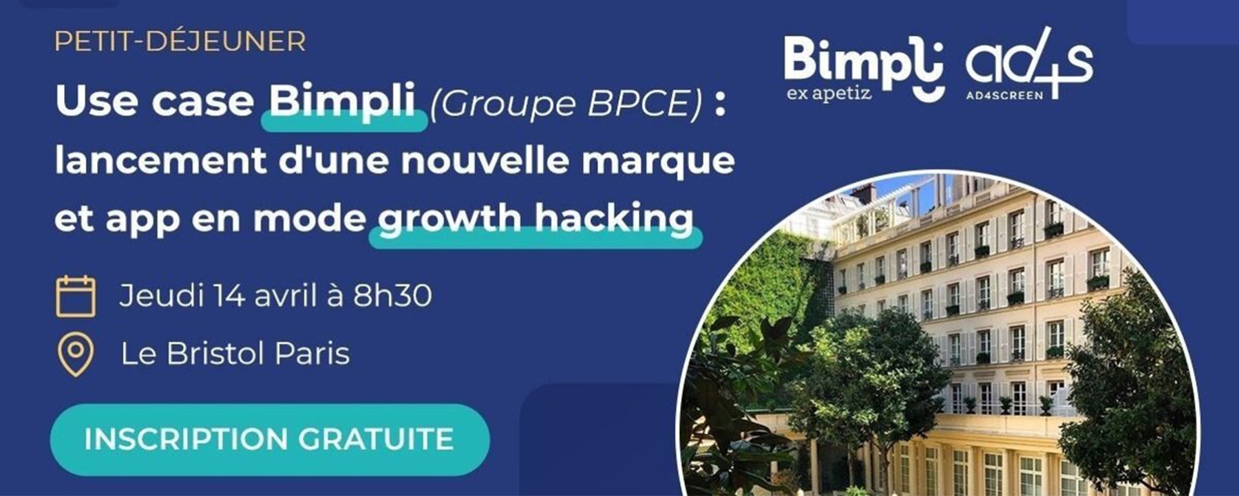 Use case Bimpli (Groupe BPCE) : Lancement d'une nouvelle marque et app en mode growth hacking