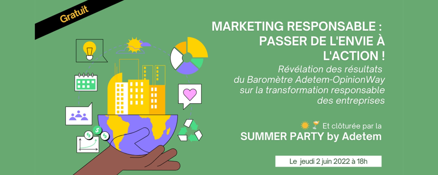 Marketing Responsable : Passer de l’envie à l’action ! – Summer Party