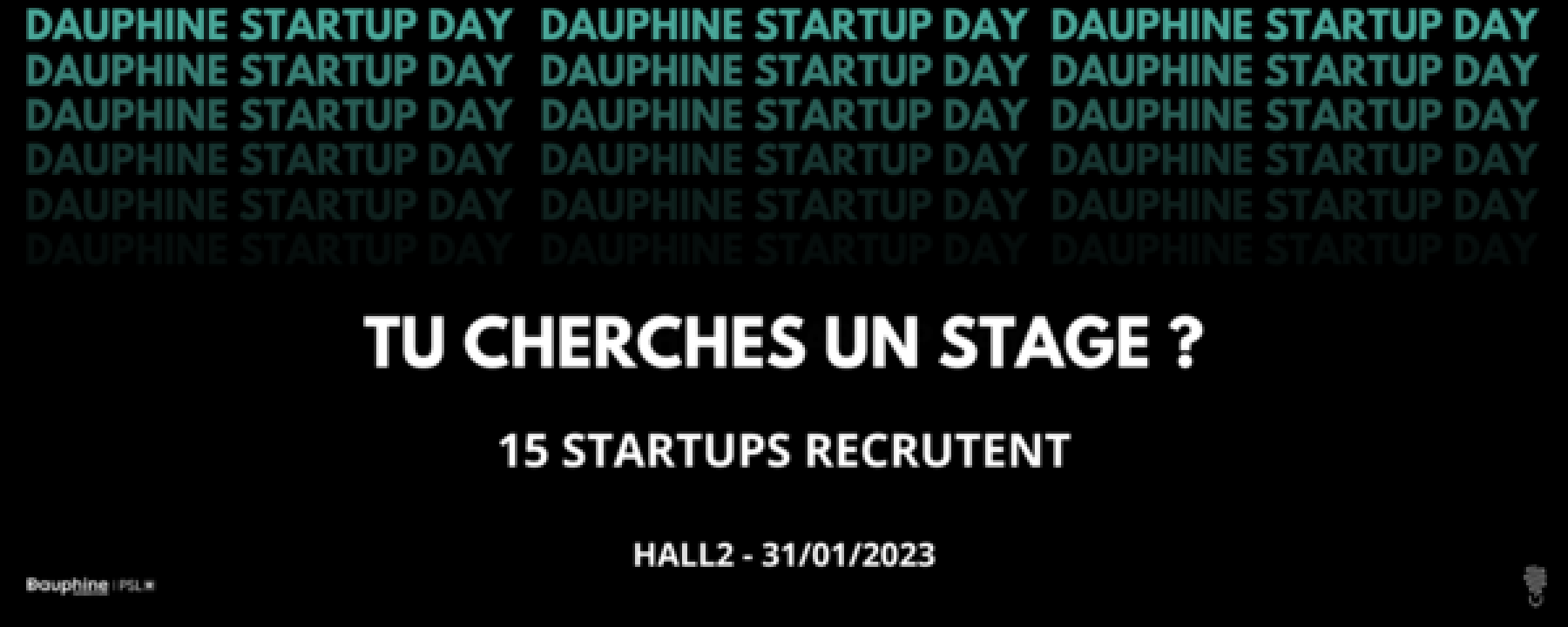 Dauphine Startup Day 7e édition