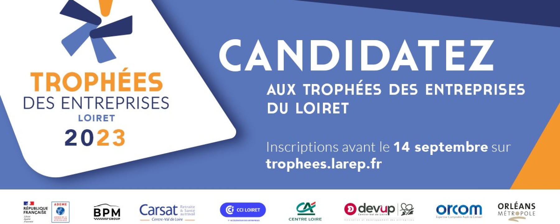 Trophées des Entreprises du Loiret 2023 - 14ème édition