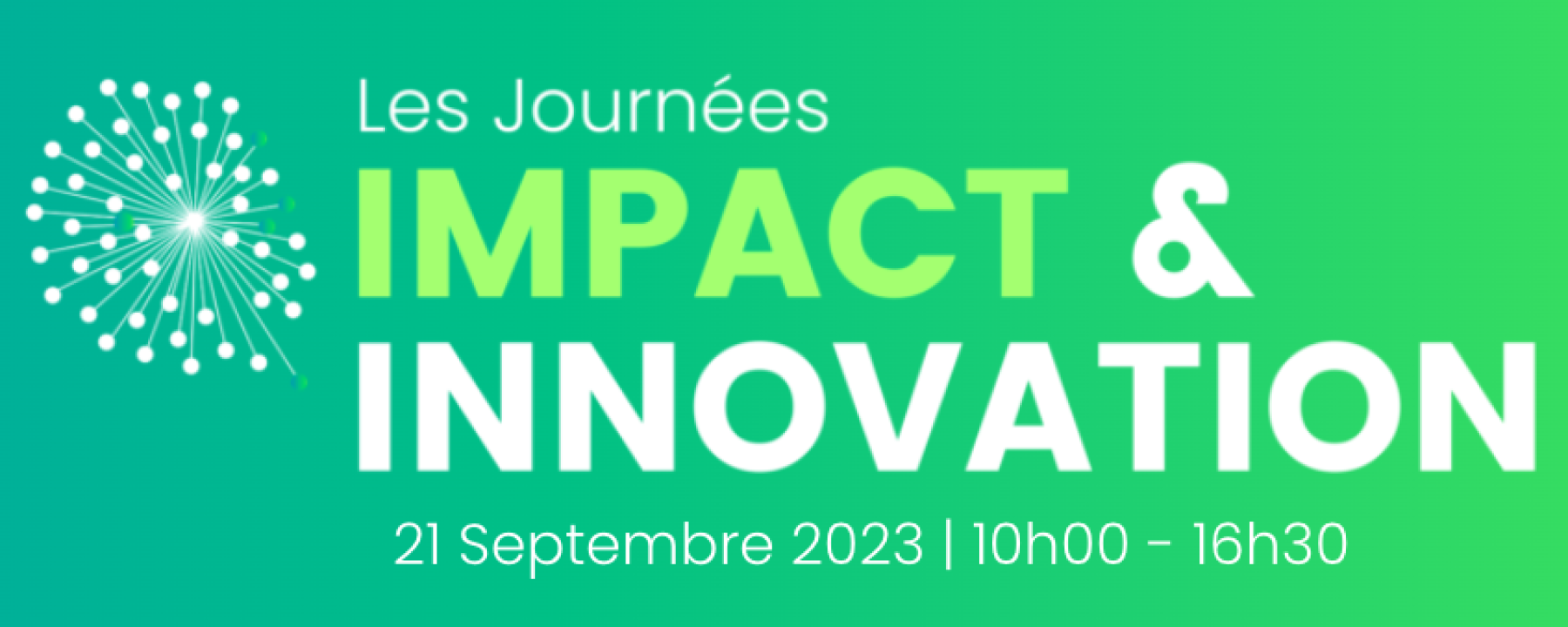 Les Journées Impact & Innovation 2023