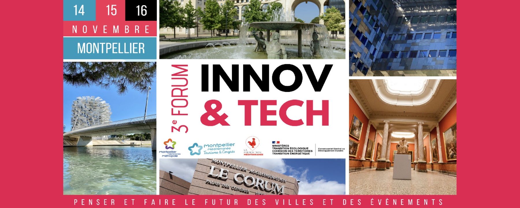 Forum Innov & Tech : Penser et faire le futur des villes et des événements